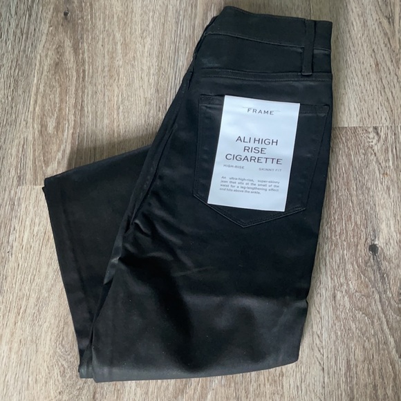 Frame Denim All High Rise Cigarette Skinny Jean Size 25 - Picture 13 of 16